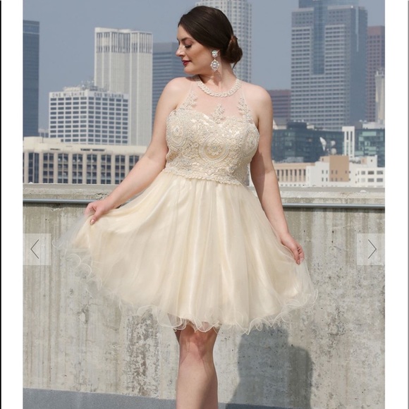 Short Pink Prom Dress - Picture 5 of 5